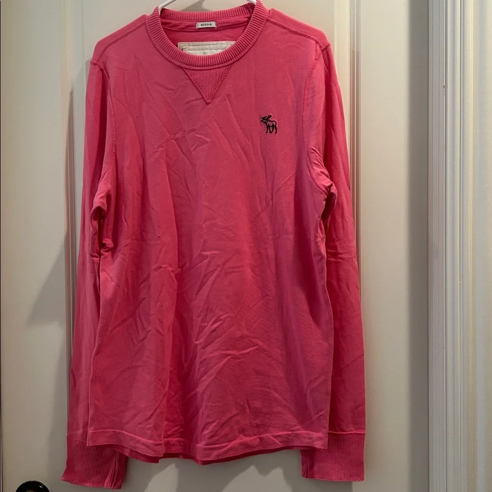 Abercrombie & Fitch Vintage sweatshirt dress embroidered Logo long sleeve XXL